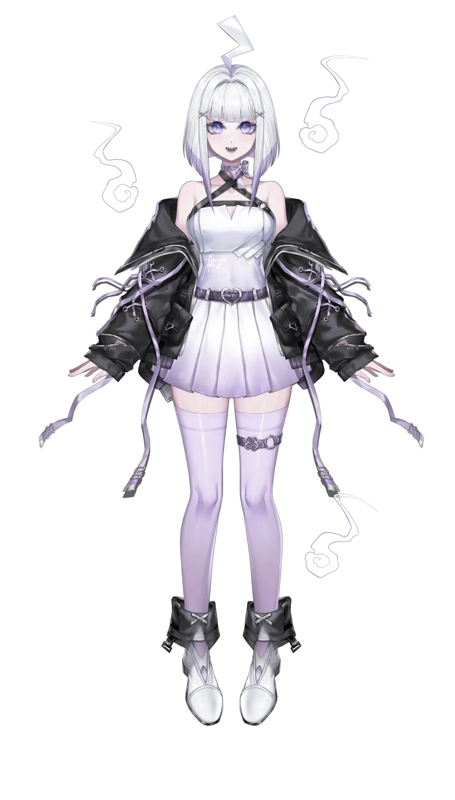 funnurei, a cloud-headed ghost VTuber